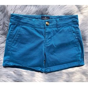 ⭐️ AEO Midi Shorts in Teal color ⭐️